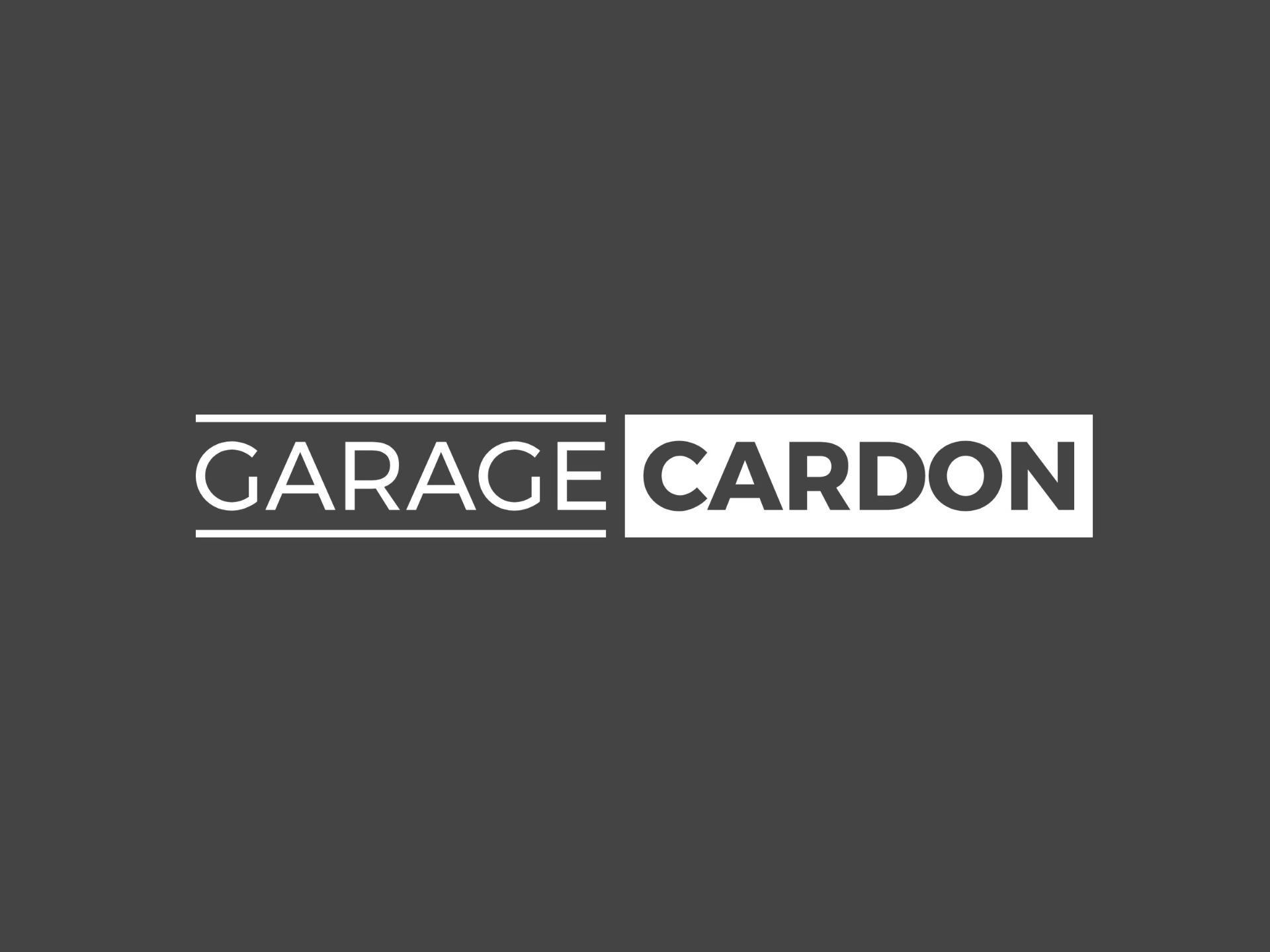 Logo Garage Cardon